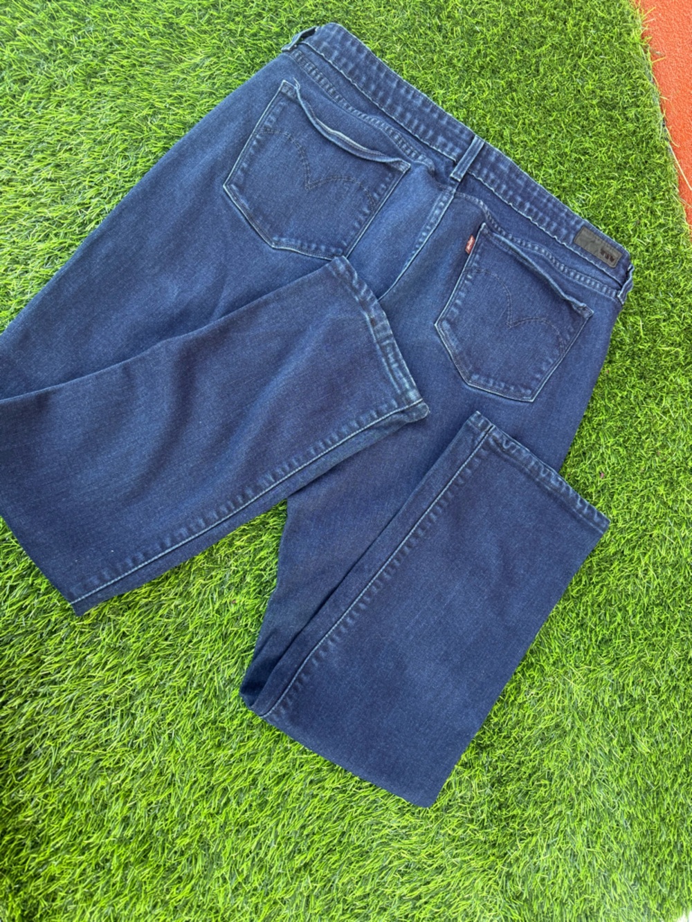 Levi's Demi Curve Women's Jeans - Dark Indigo - Picture 6 of 10